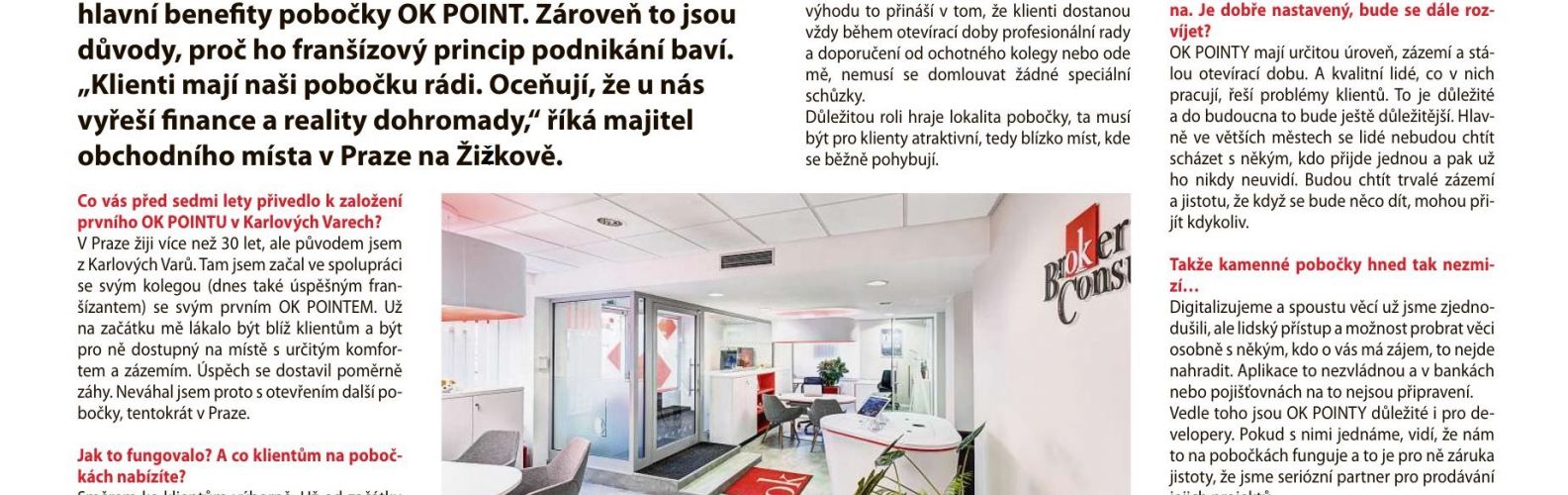 Michal Koubek: Podnikání ve franšíze OK Point se mi vyplatilo