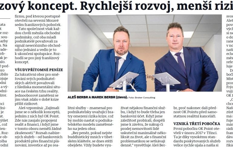 Aleš a Marek Berbrovi, dvojčata, co propadla franšízingu