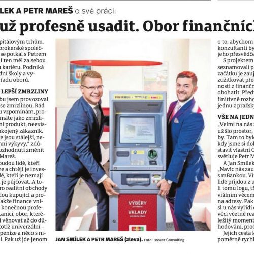 Už jsme chtěli někde zakotvit, proto jsme si otevřeli franšízovou pobočku