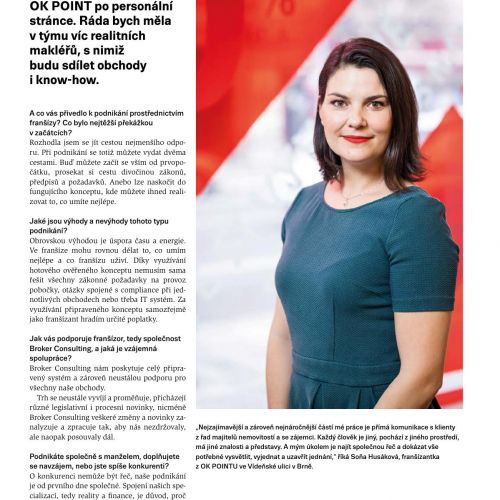 Nejzajímavější a zároveň nejnáročnější je přímá komunikace s klienty